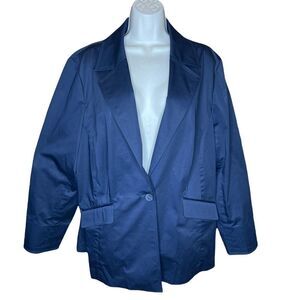 Kate Hill Woman Navy Jacket Size 18W